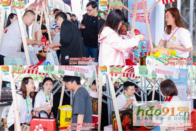 2024漢源甜櫻桃發布會暨華東推介活動在滬成功舉辦！