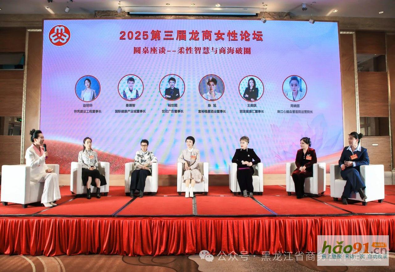 黑龍江省商貿婦女聯合會第二屆婦女代表大會、2025第三屆龍商圓