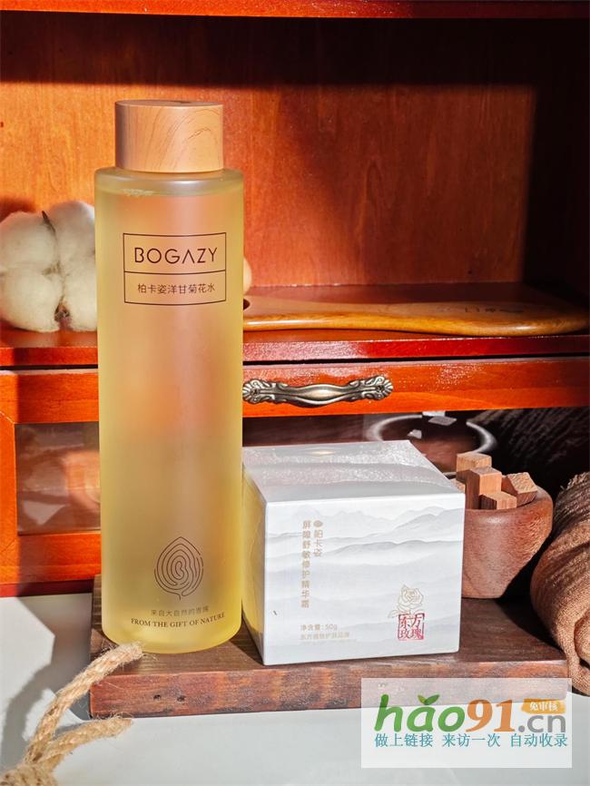 柏卡姿洋甘菊花水與屏障舒敏精華霜，雙重呵護，重拾健康肌膚