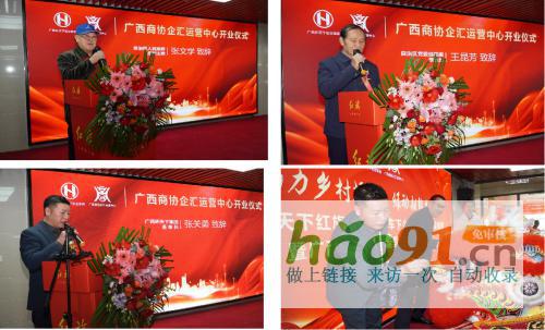 廣西環天下下鄉補貼啟動盛典暨商協企匯運營中心開業儀式舉辦