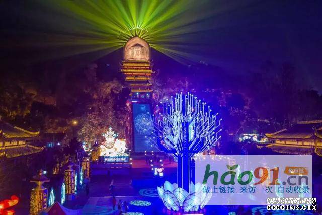 直擊全球首場佛文化主題4D光影秀千年前白雀禪寺復活驚艷網友