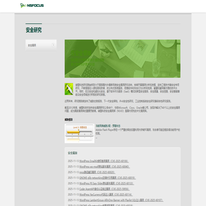 綠盟科技NSFOCUS安全漏洞系統