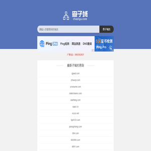 子域名查詢