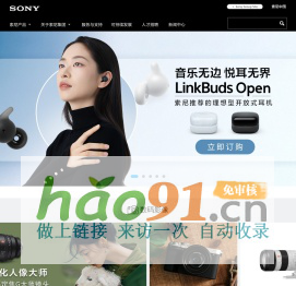 SonyChinaCorporatePortal首頁