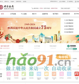 中國(guó)銀行網(wǎng)站